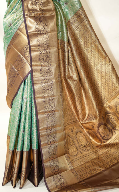 Ferozi Kanchipuram Saree