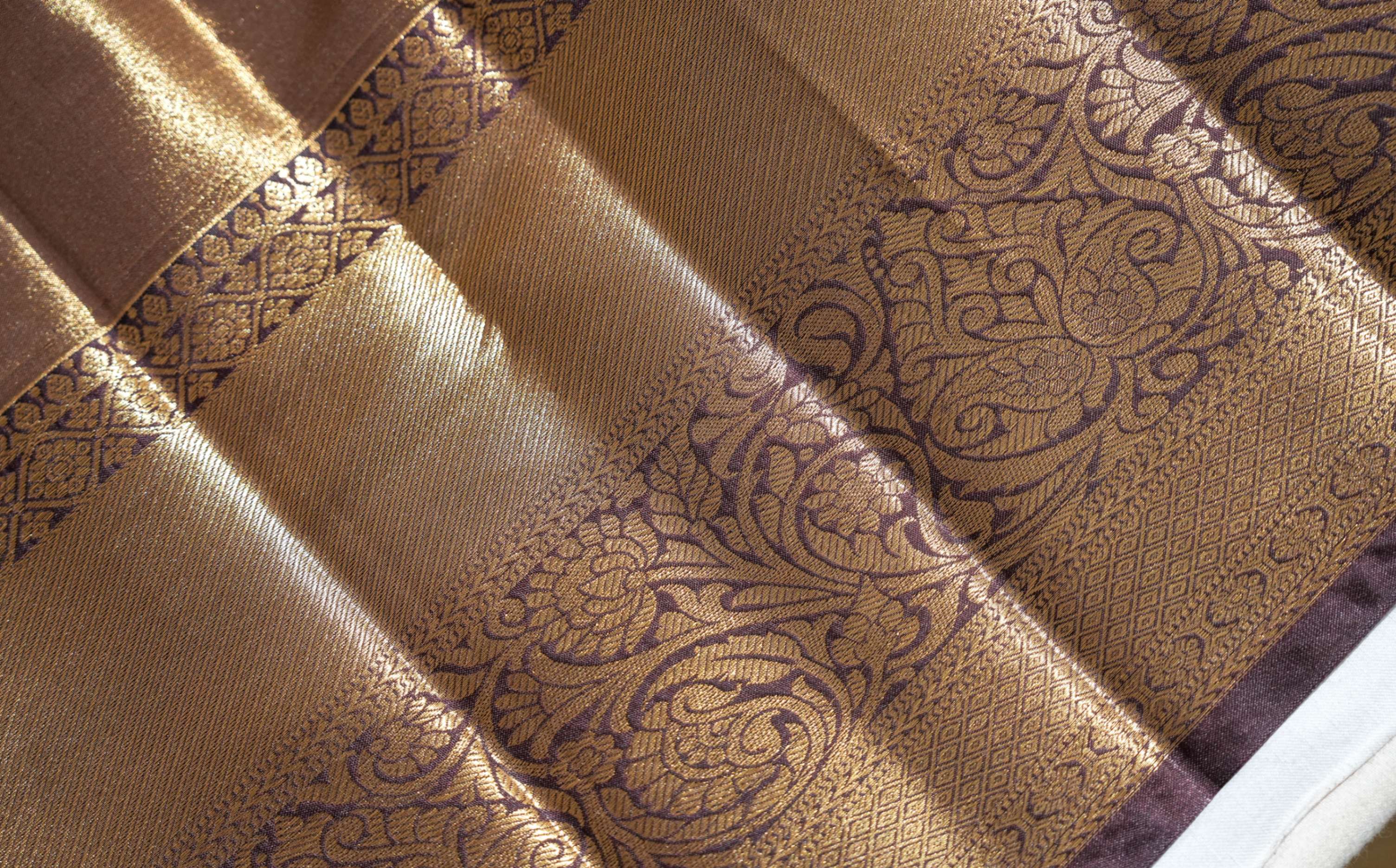Ferozi Kanchipuram Saree