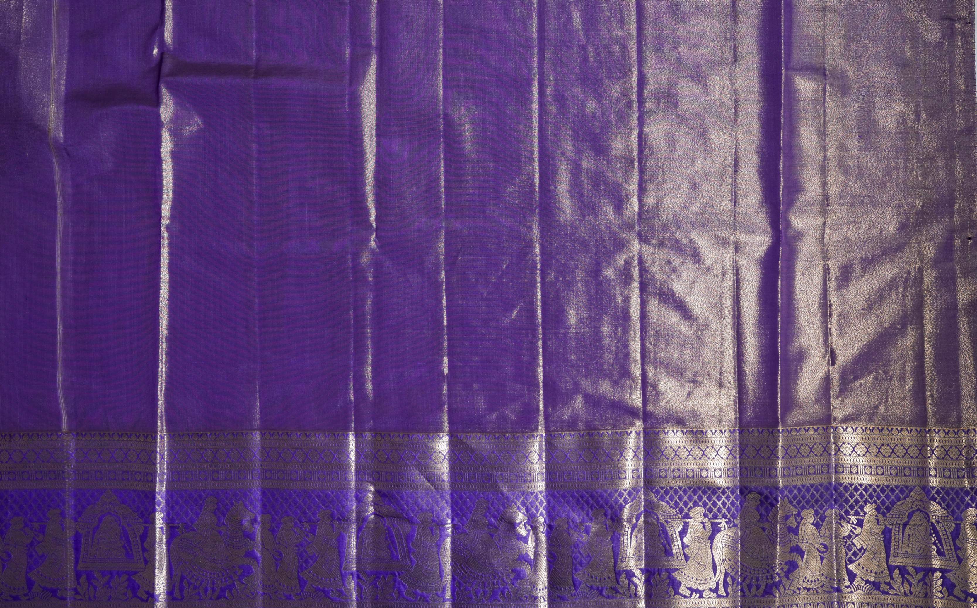 Pink Kanchipuram Saree