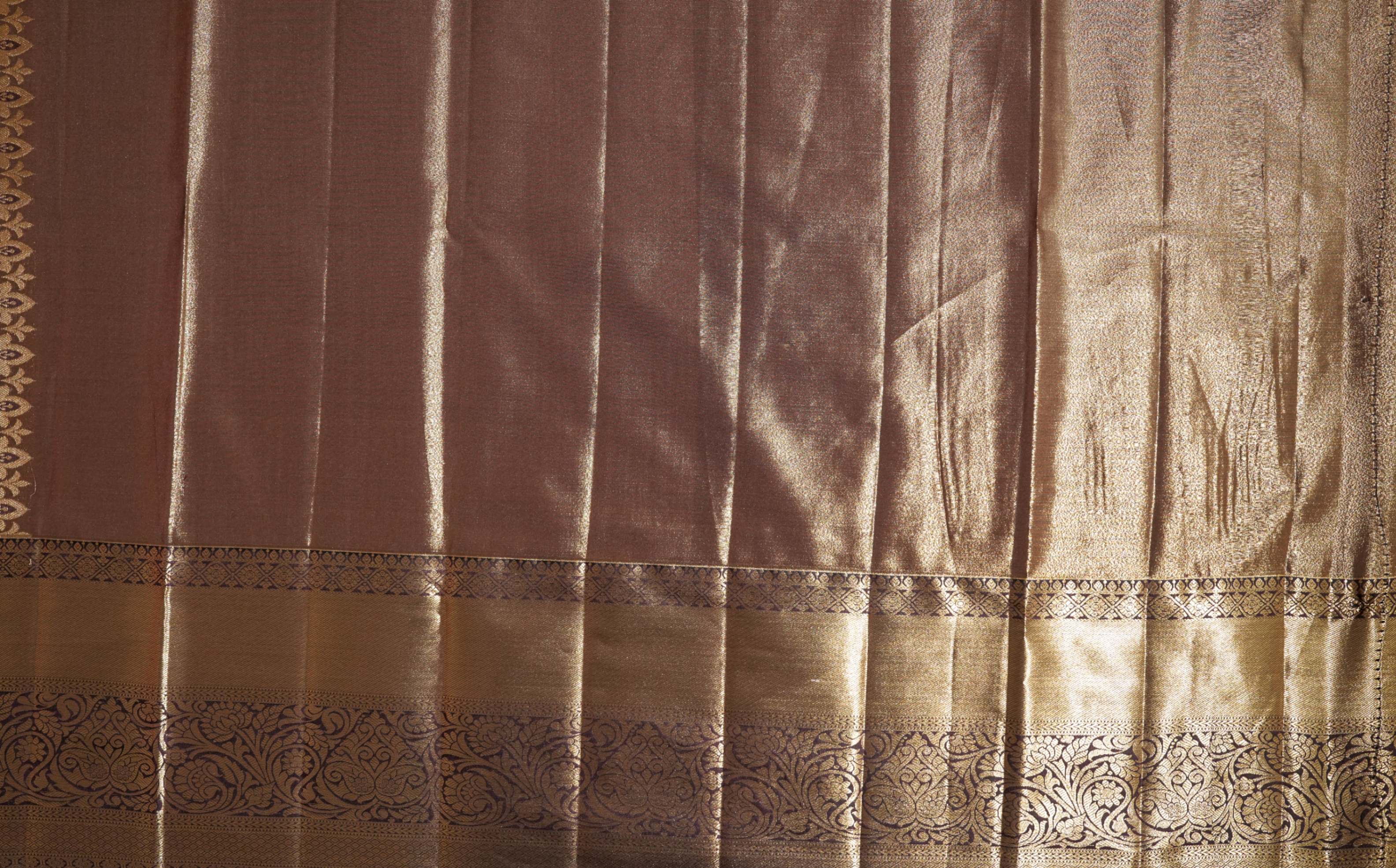 Purple Kanchipuram Saree