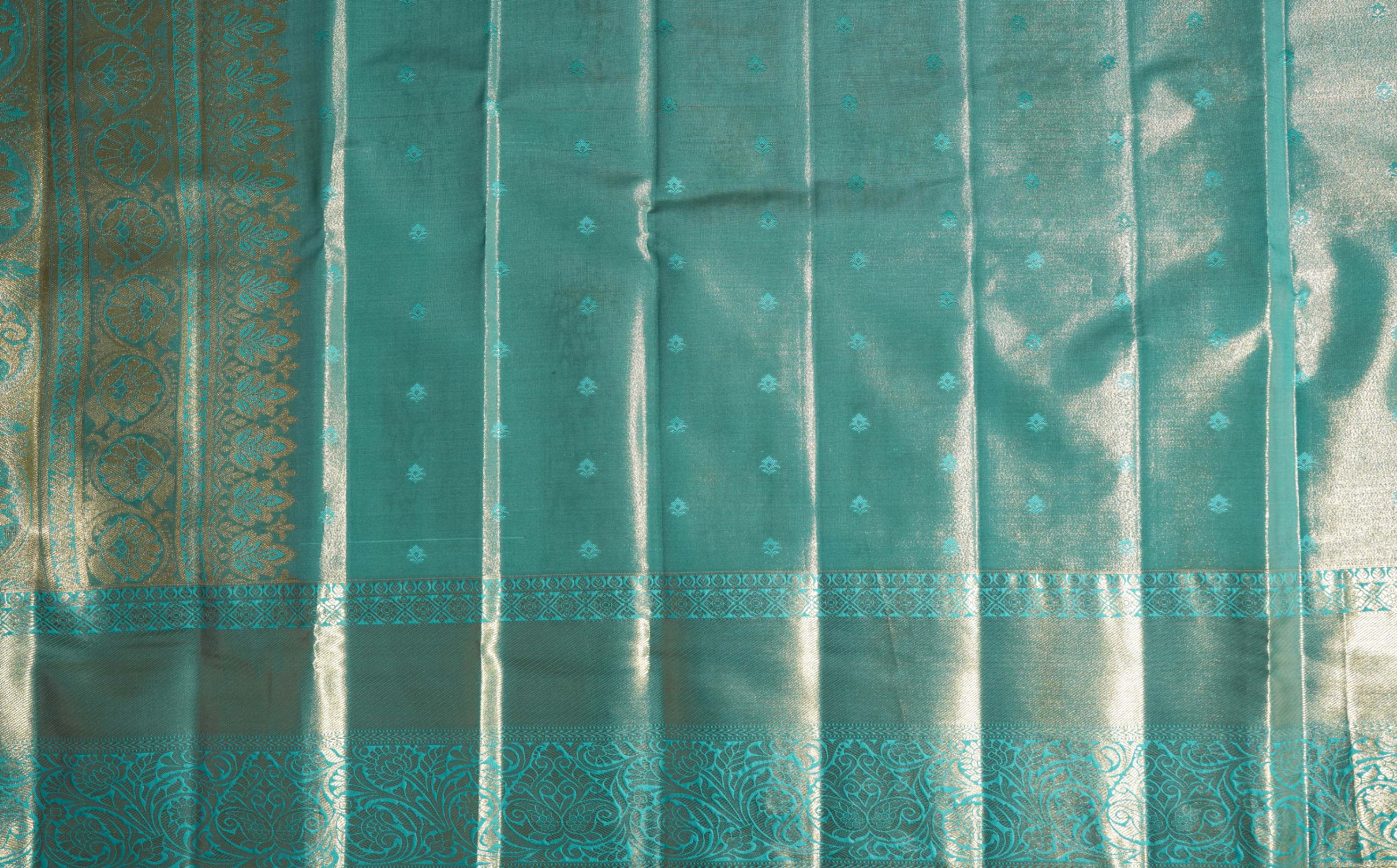 Orange Kanchipuram Saree
