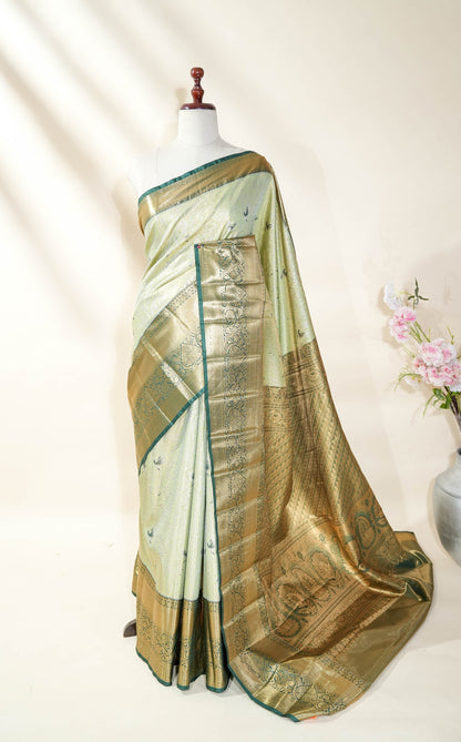 Ferozi Kanchipuram Saree
