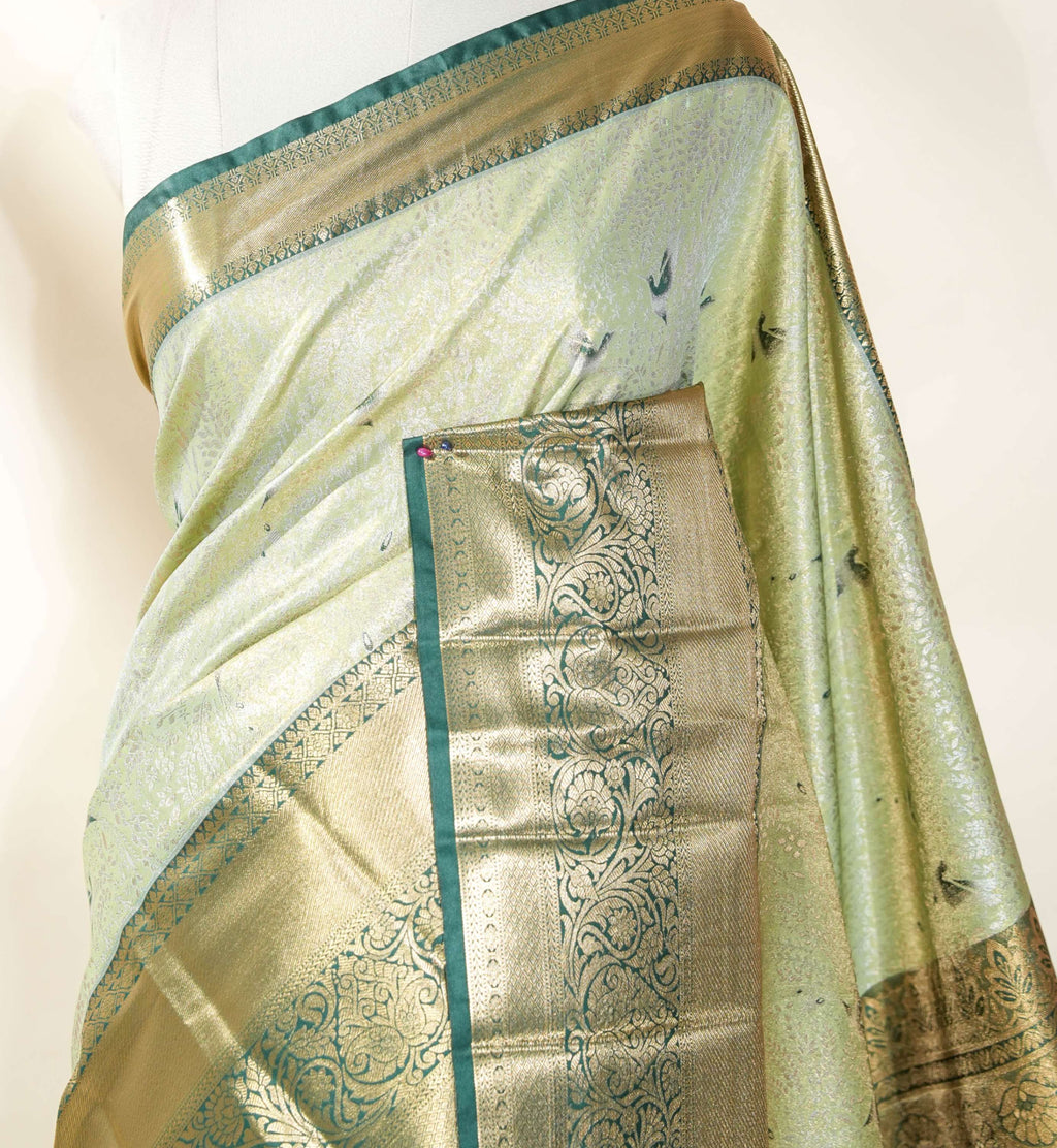 Ferozi Kanchipuram Saree