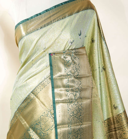 Ferozi Kanchipuram Saree