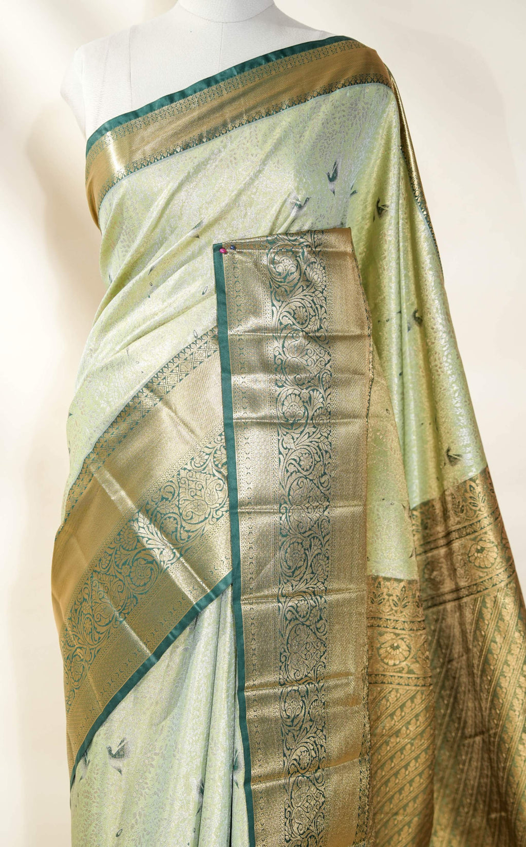 Ferozi Kanchipuram Saree