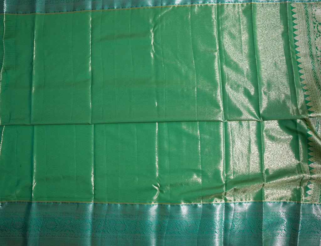 Green Kanchipuram Saree