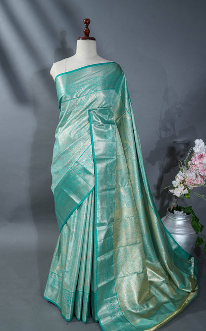 Ferozi Kanchipuram Saree