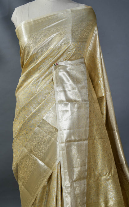 Gold Kanchipuram Saree