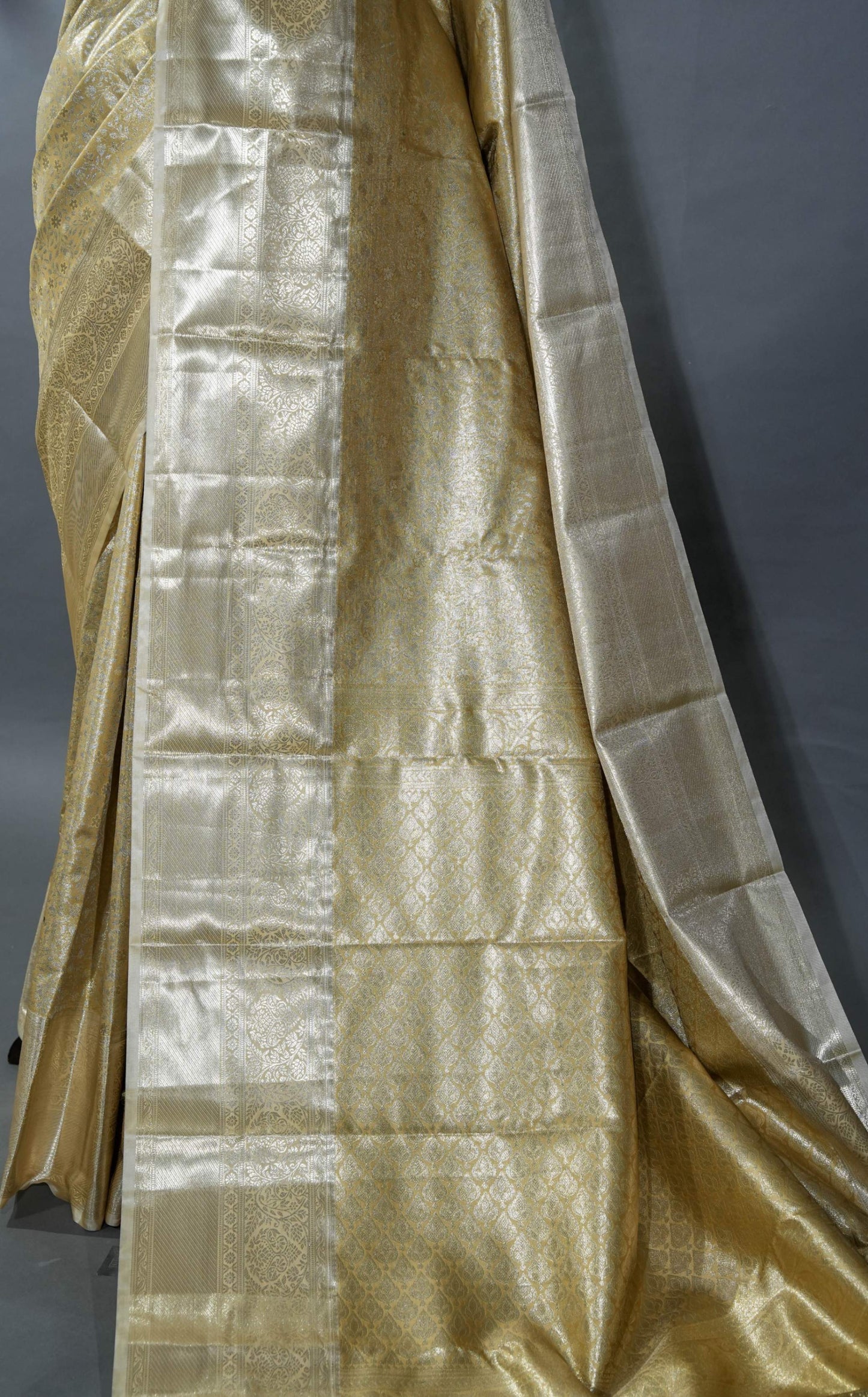 Gold Kanchipuram Saree