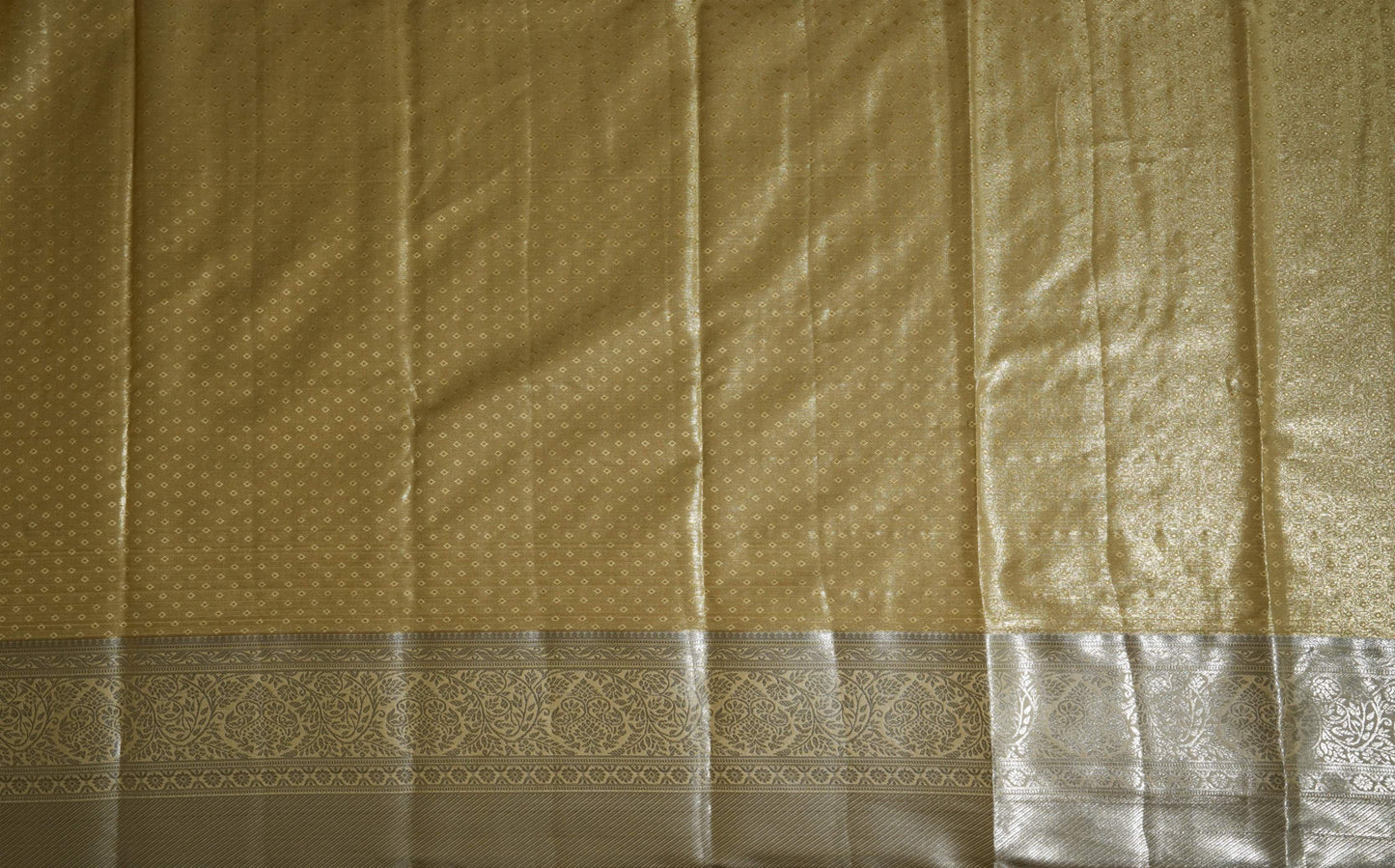 Gold Kanchipuram Saree