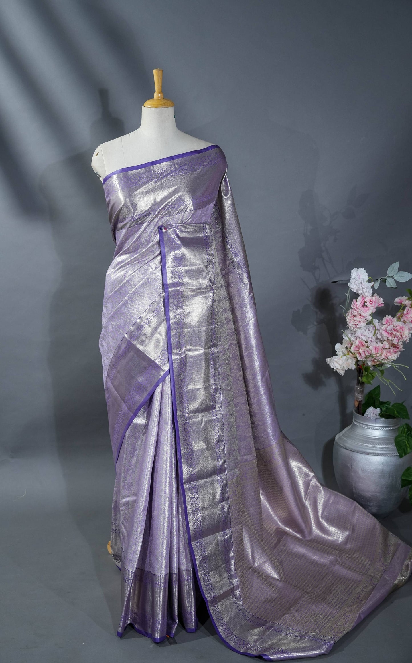 Gold Kanchipuram Saree