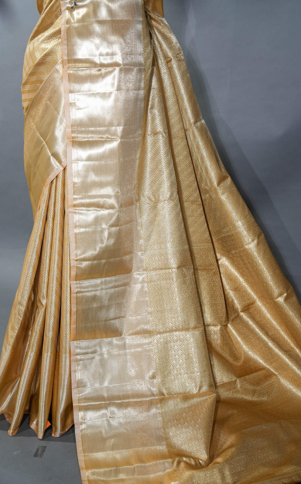 Gold Kanchipuram Saree