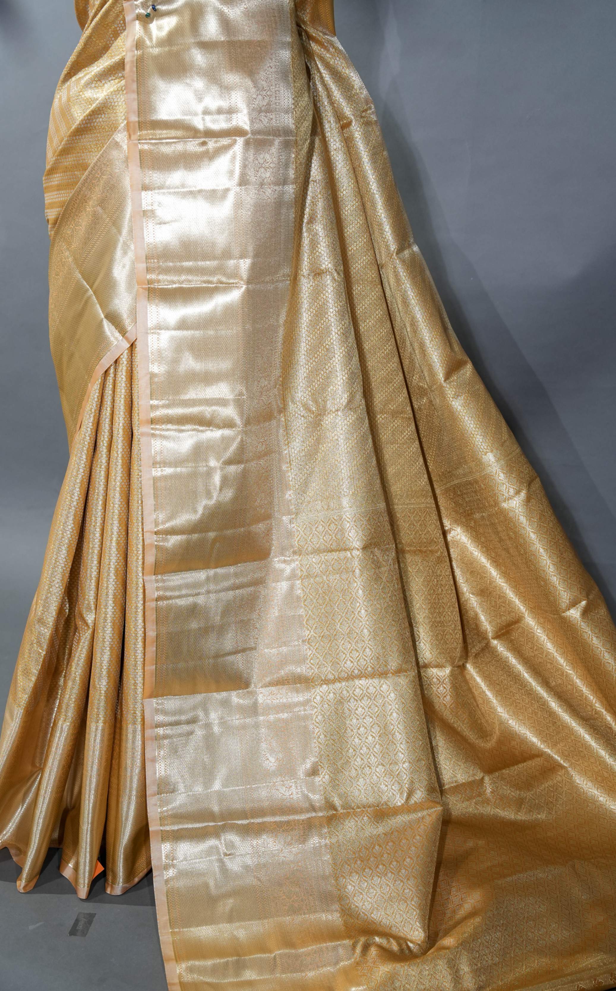 Gold Kanchipuram Saree