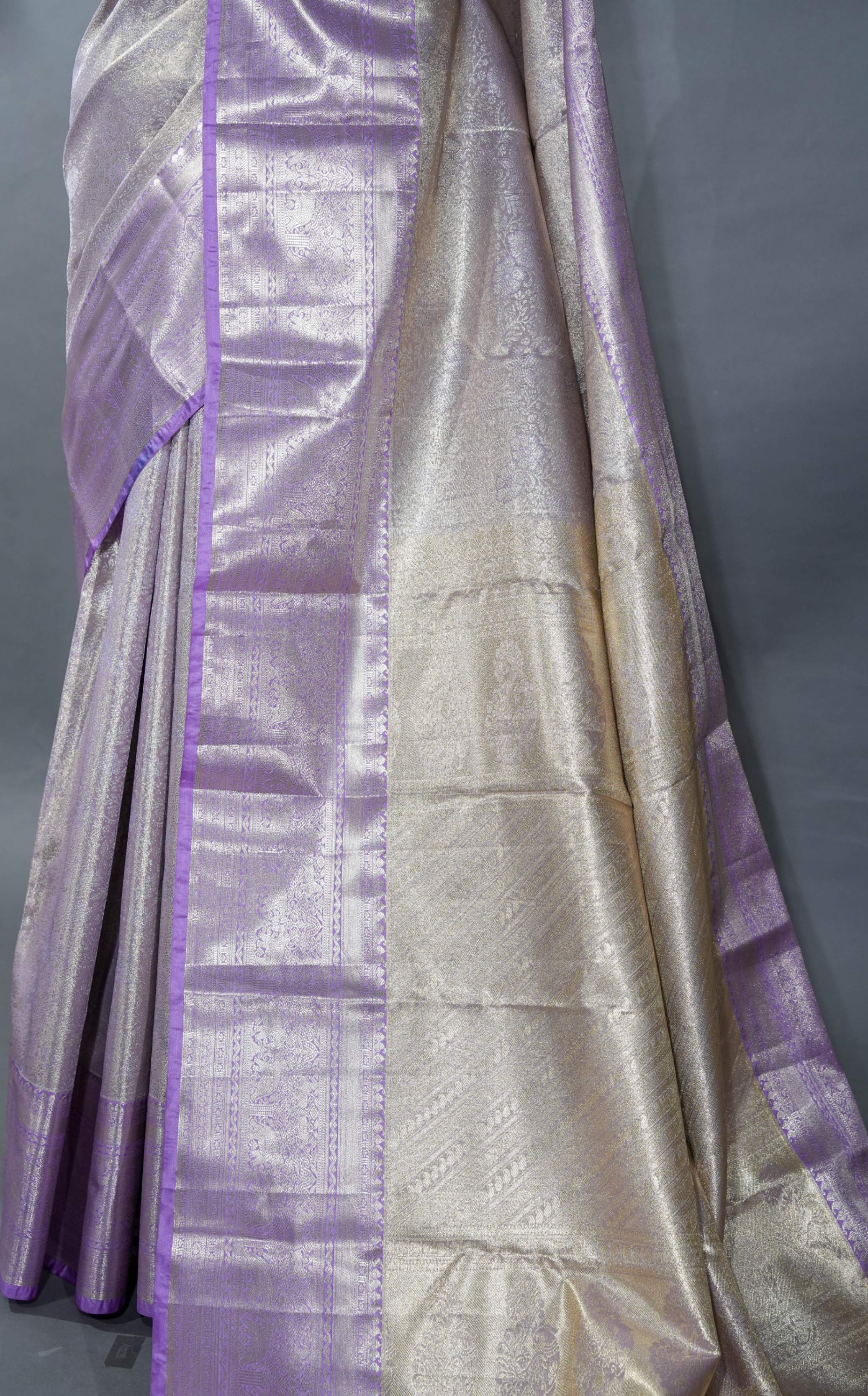 Gold Kanchipuram Saree