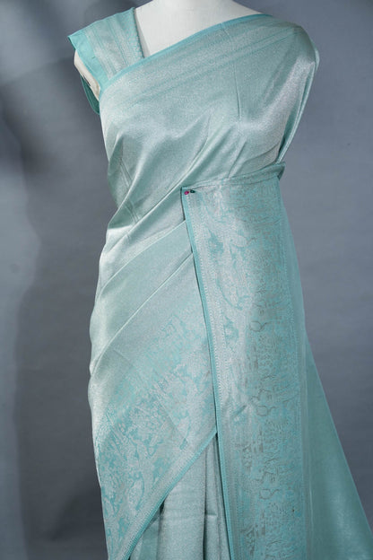 Ferozi Banarasi Tissue Saree