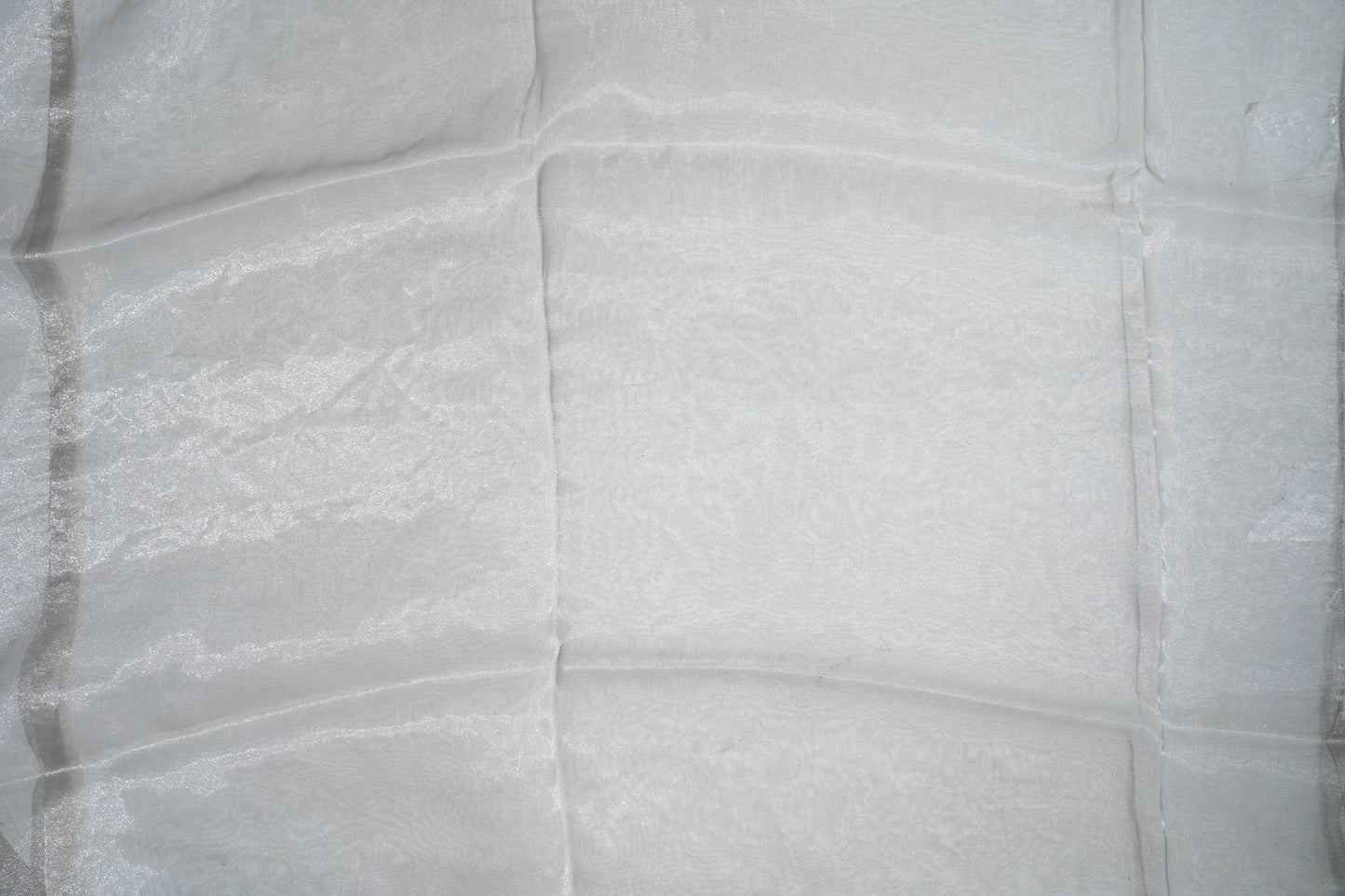 Silver Embroidery Tissue Saree