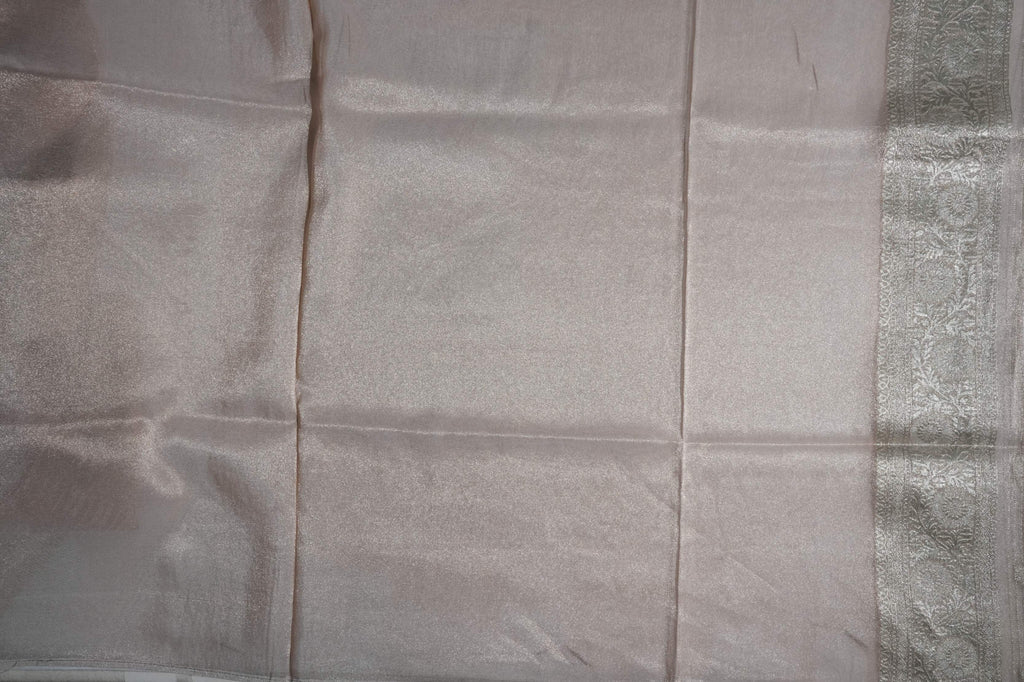 Pastel Banarasi Tissue Saree