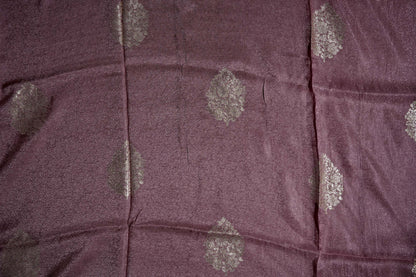 Pink Embroidery Tissue Saree