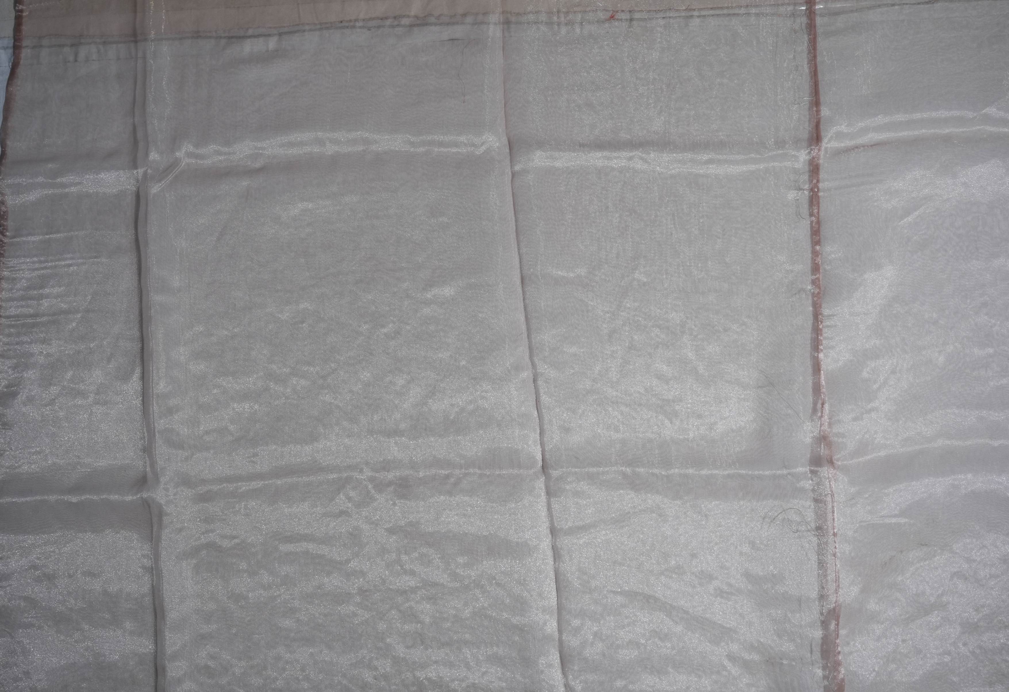 Pastel Embroidery Organza Saree