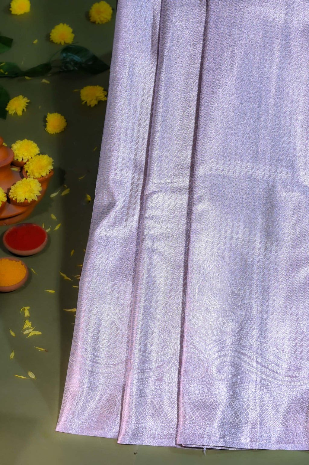 Gold Kanchipuram Saree