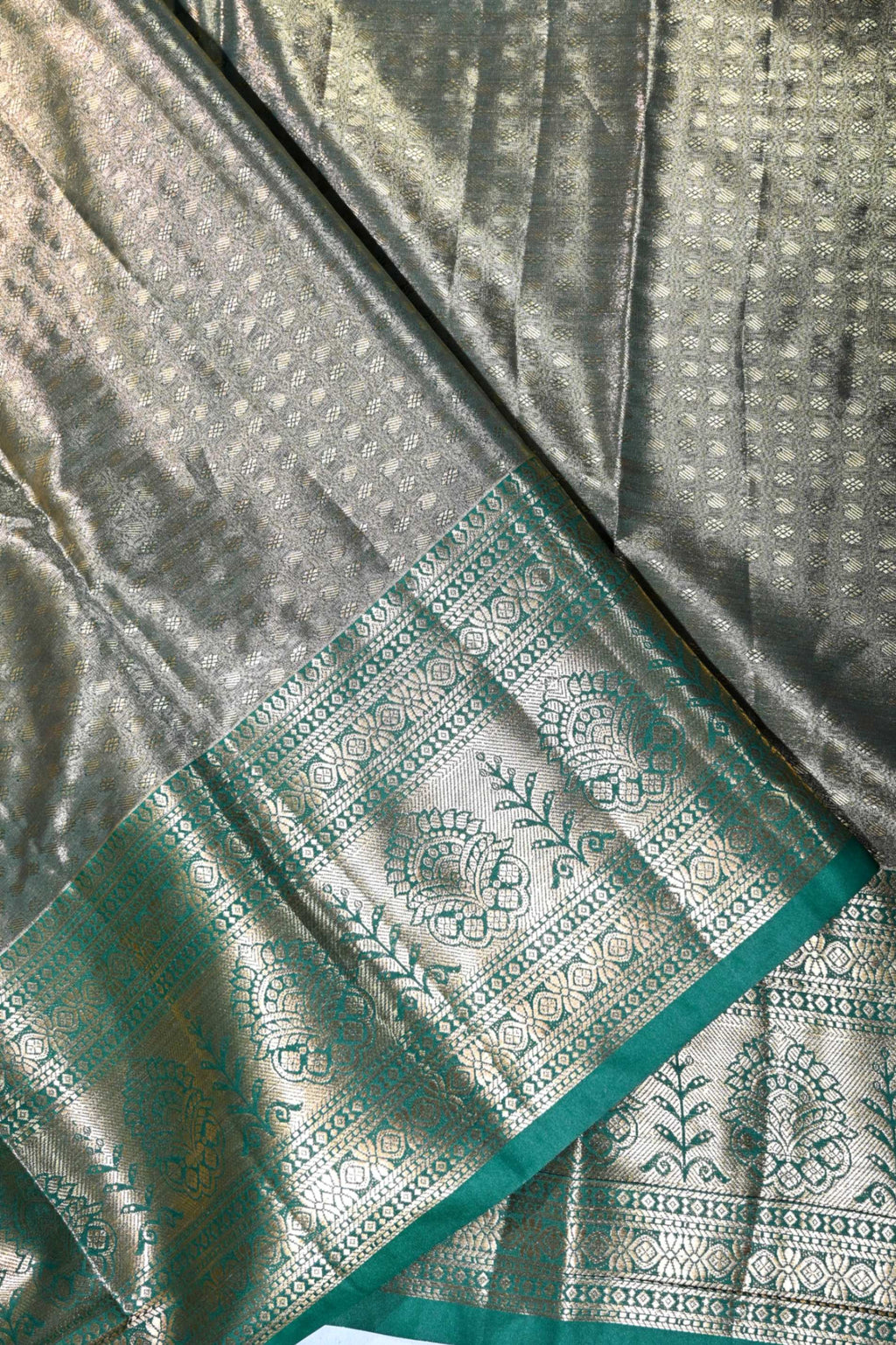 Gold Kanchipuram Saree