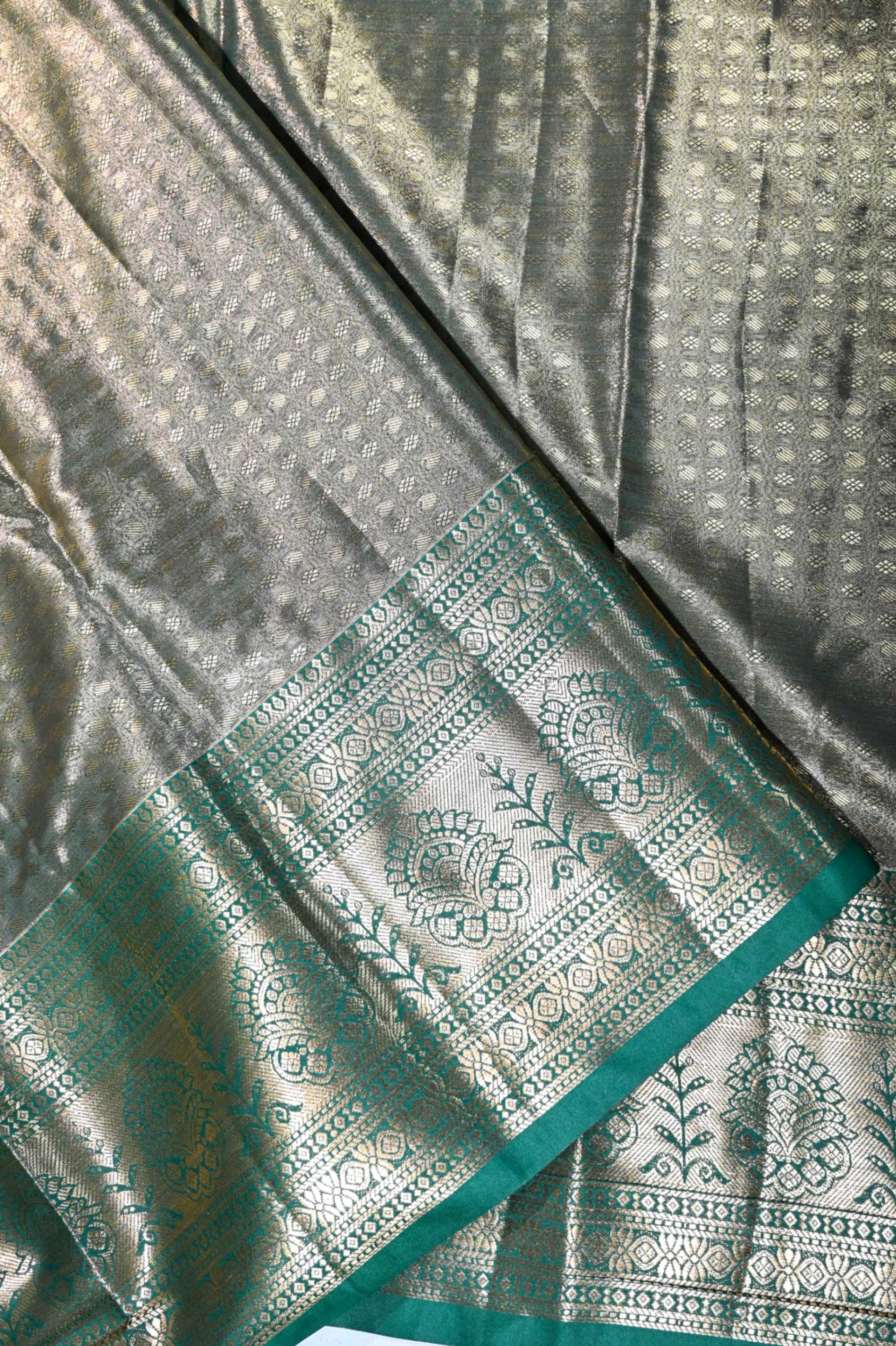 Gold Kanchipuram Saree