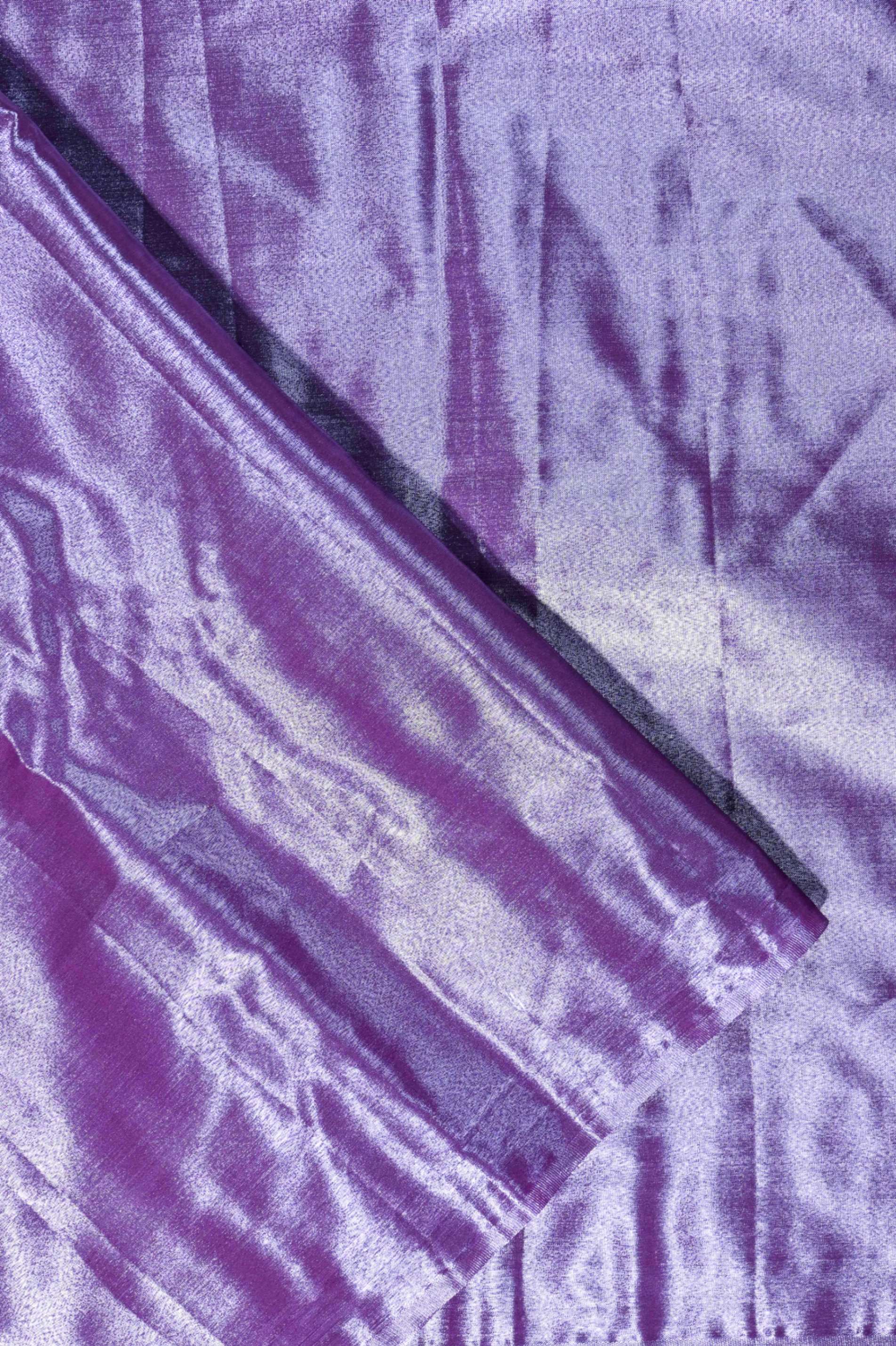 Purple Kanchipuram Saree