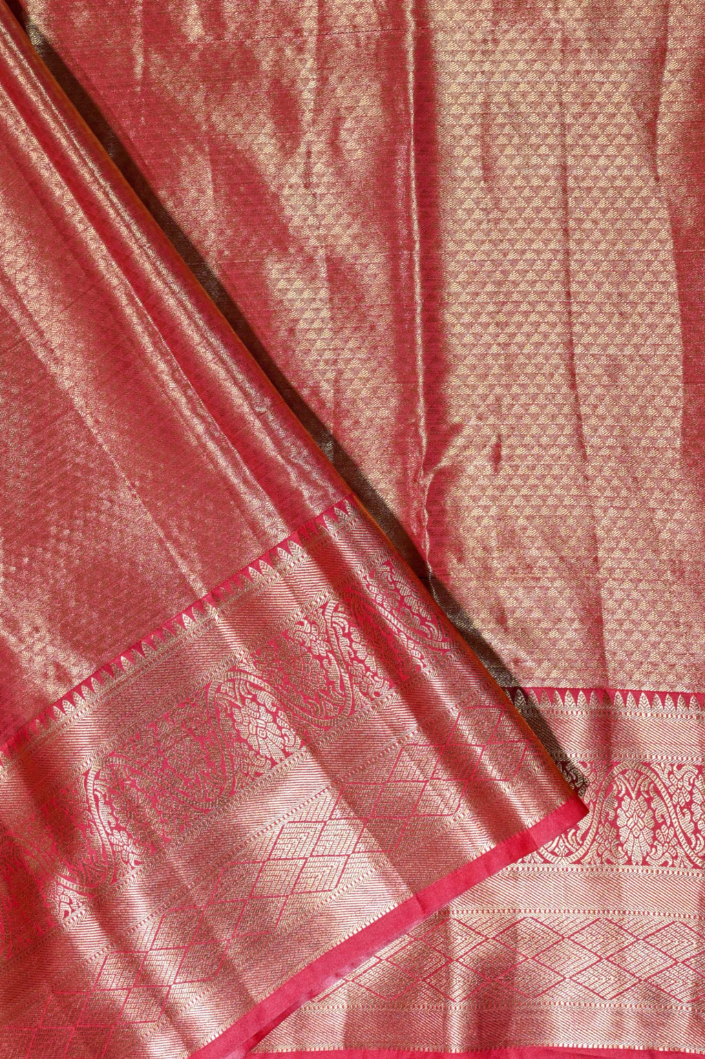 Gold Kanchipuram Saree