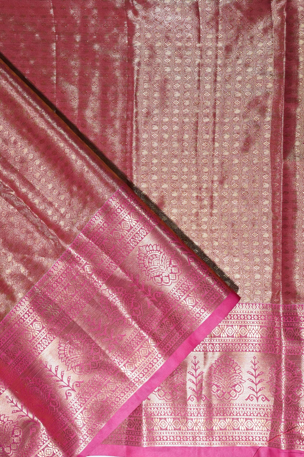 Gold Kanchipuram Saree