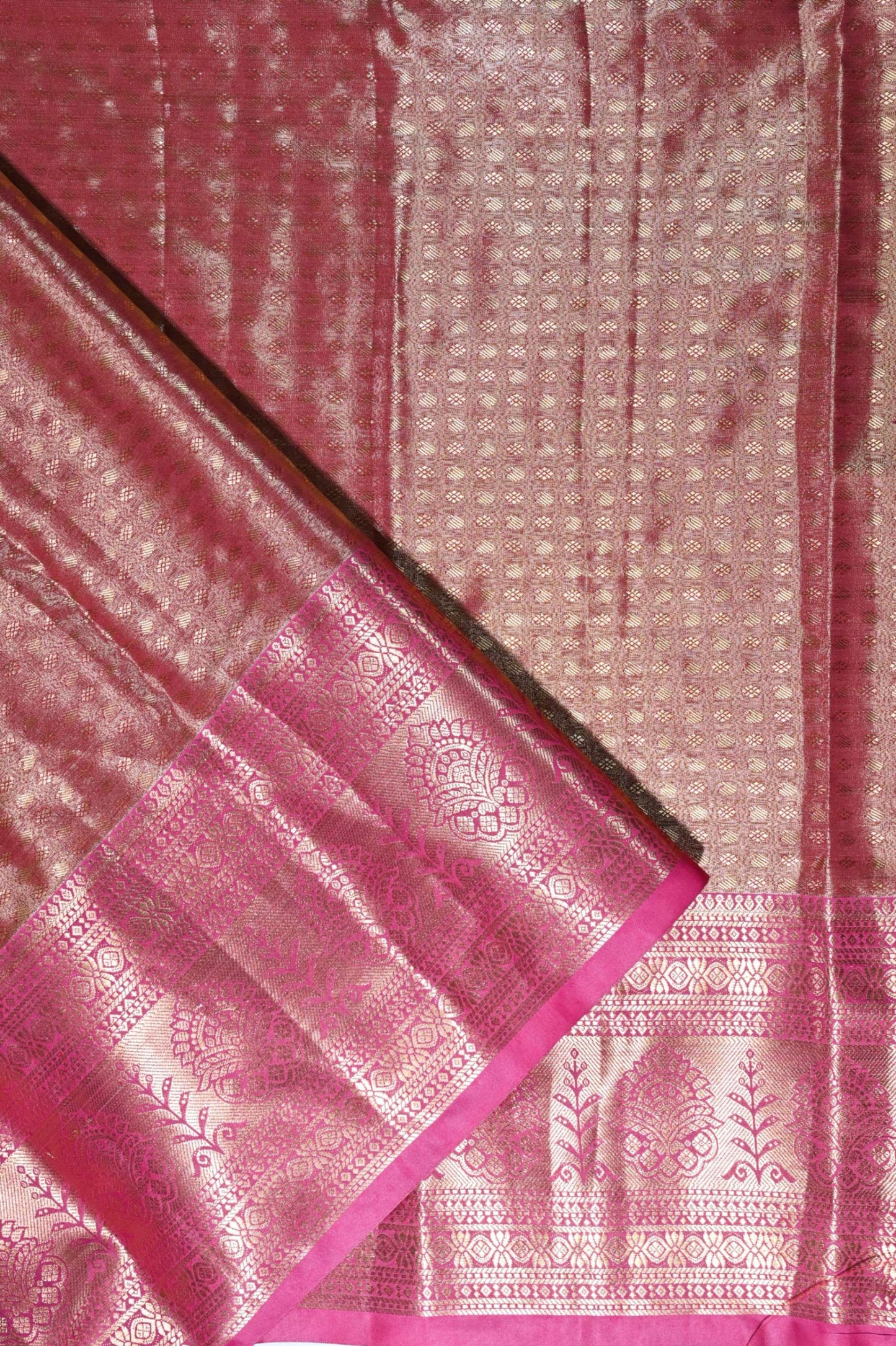 Gold Kanchipuram Saree