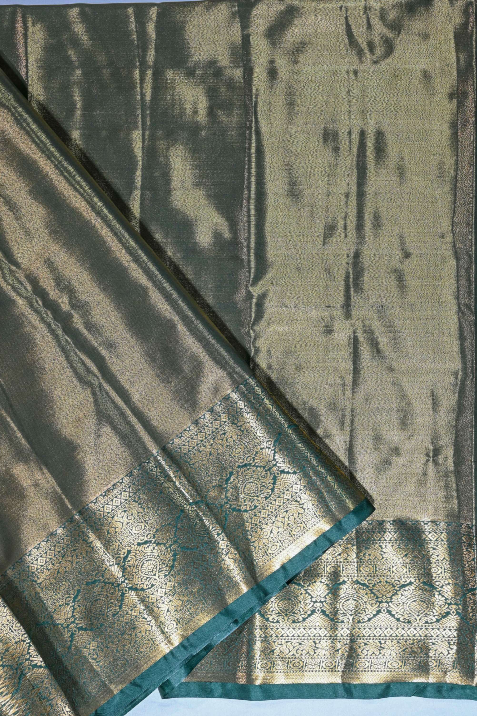 Gold Kanchipuram Saree