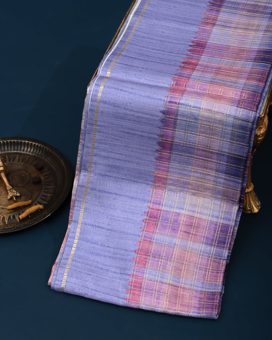 Off White Banarasi Saree - Shop Vastram