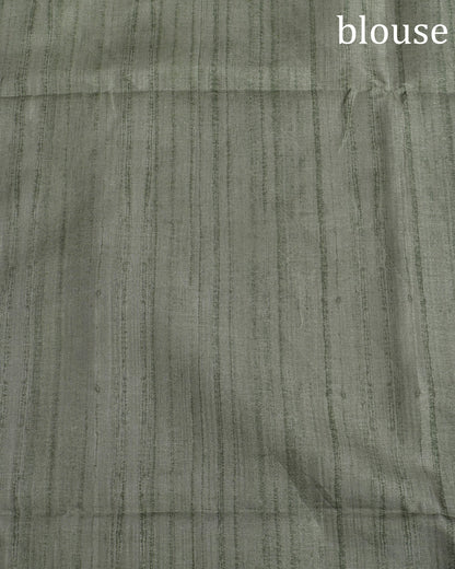 Green Banarasi Silk Saree - Shop Vastram