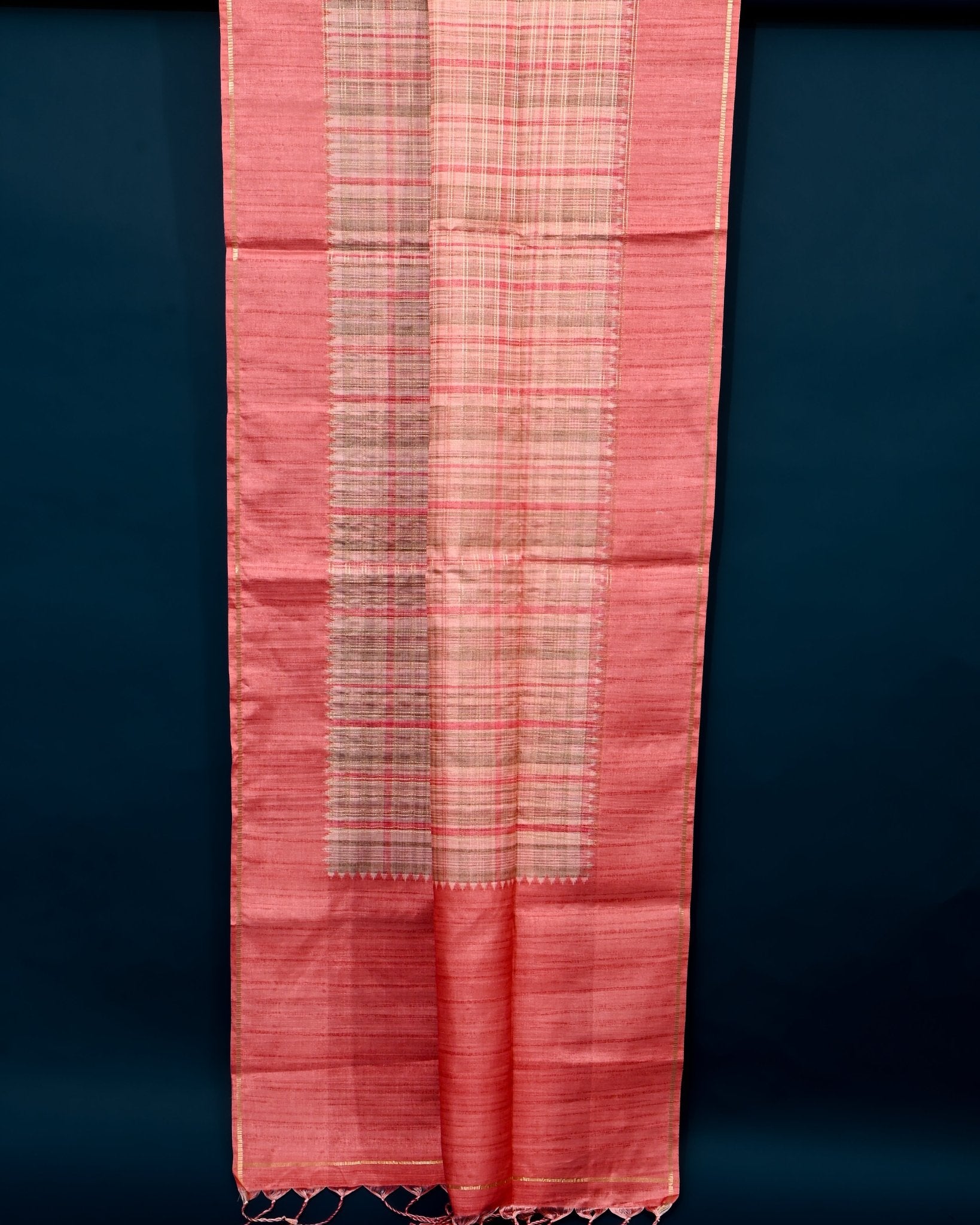 Ferozi Banarasi Silk Saree- Shop Vastram