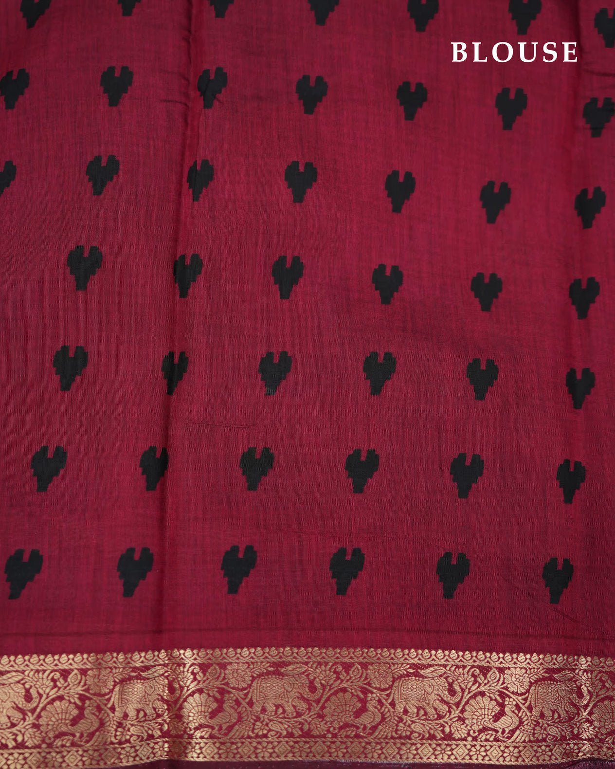 Black Color Silk Saree - Shop Vastram