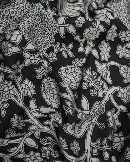 Black Color Silk Saree - Shop Vastram