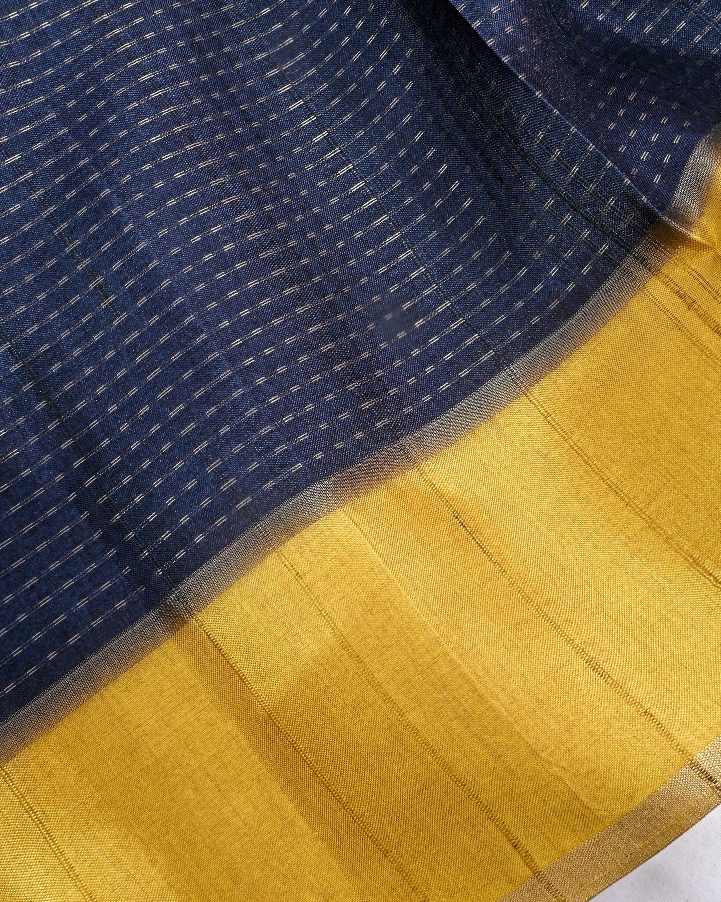 Black Tusser Banarsi Saree - Shop Vastram