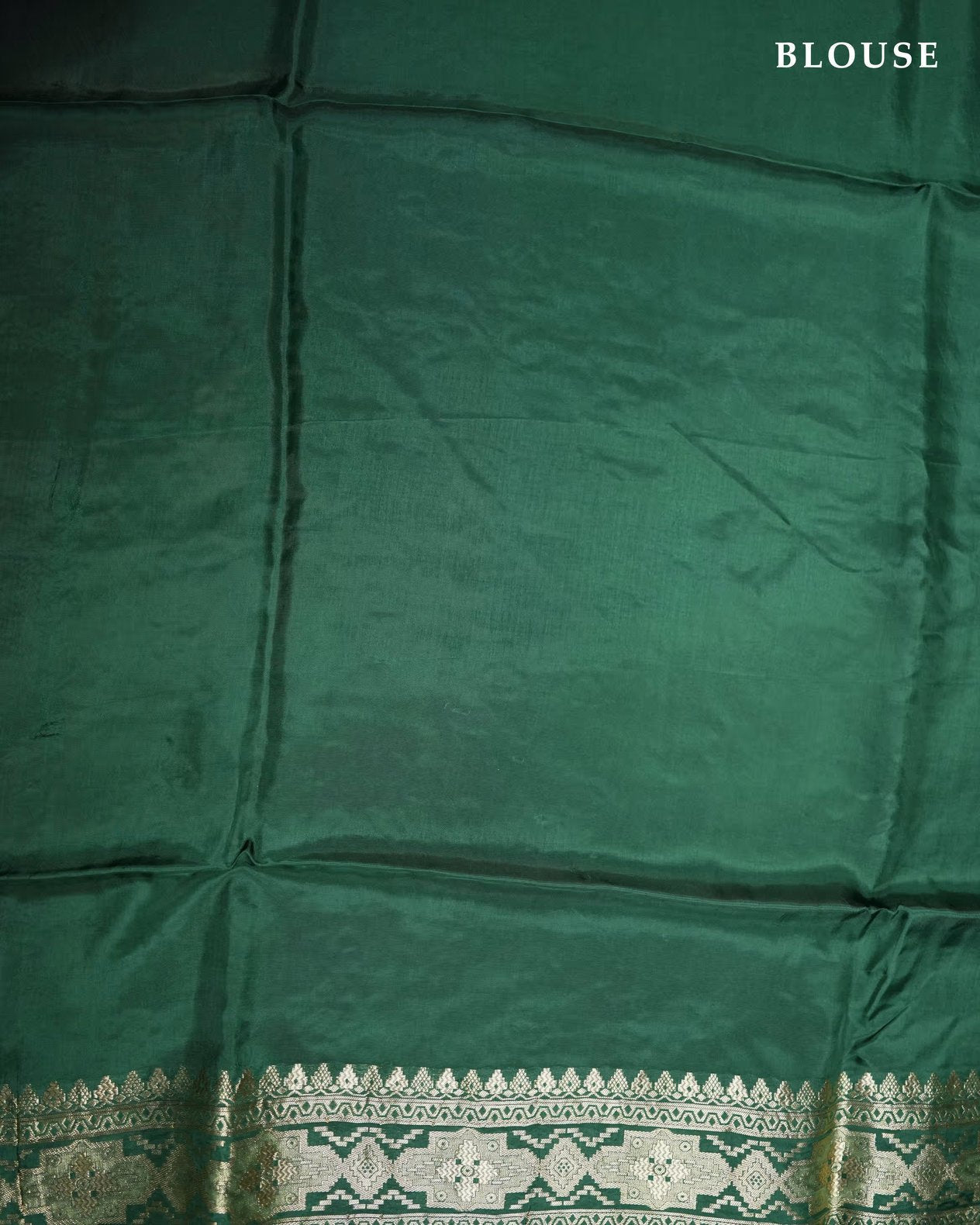 Bottle Green Color Silk Saree - Shop Vastram