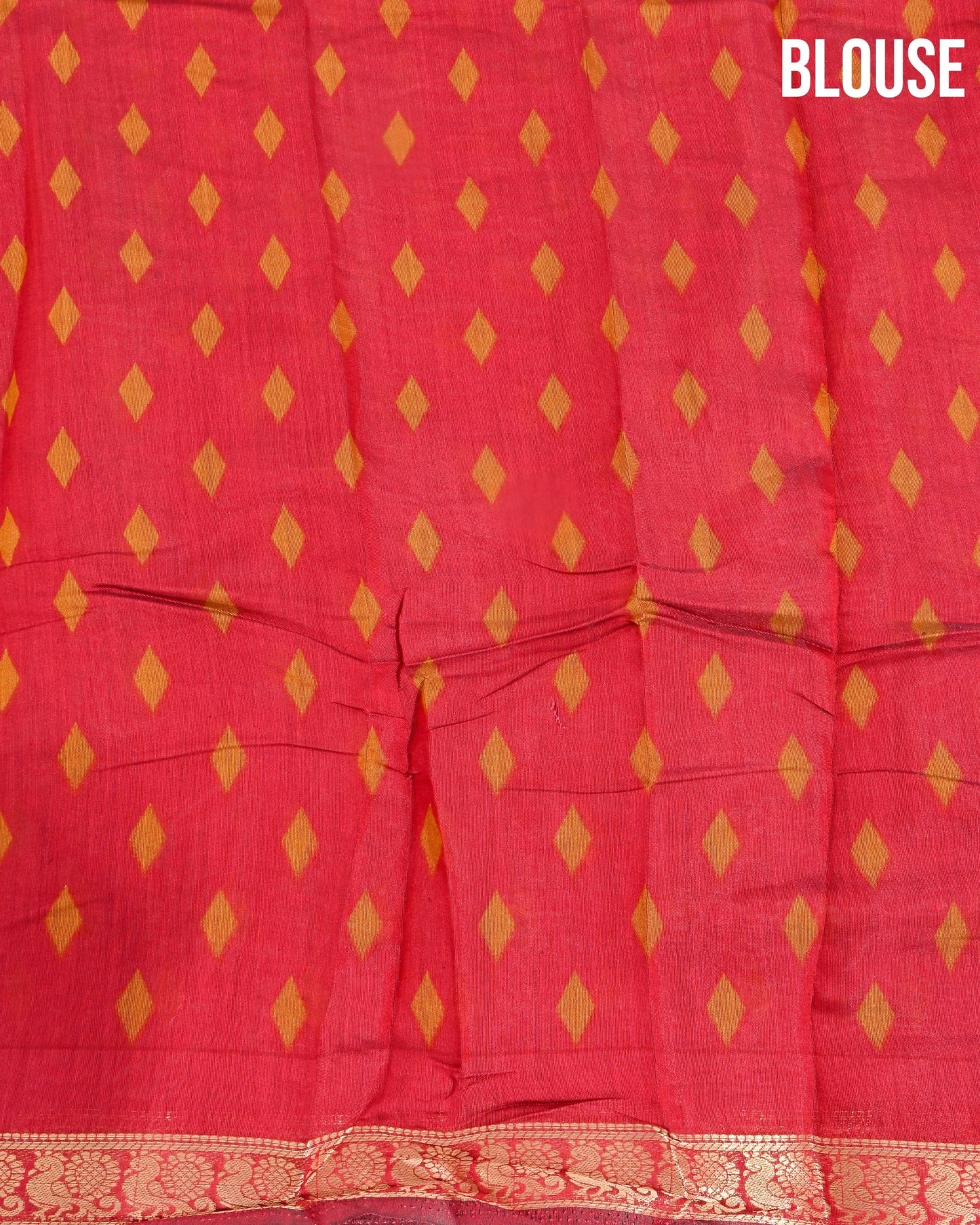 Chanderi Earthy Printed Saree - Shop Vastram