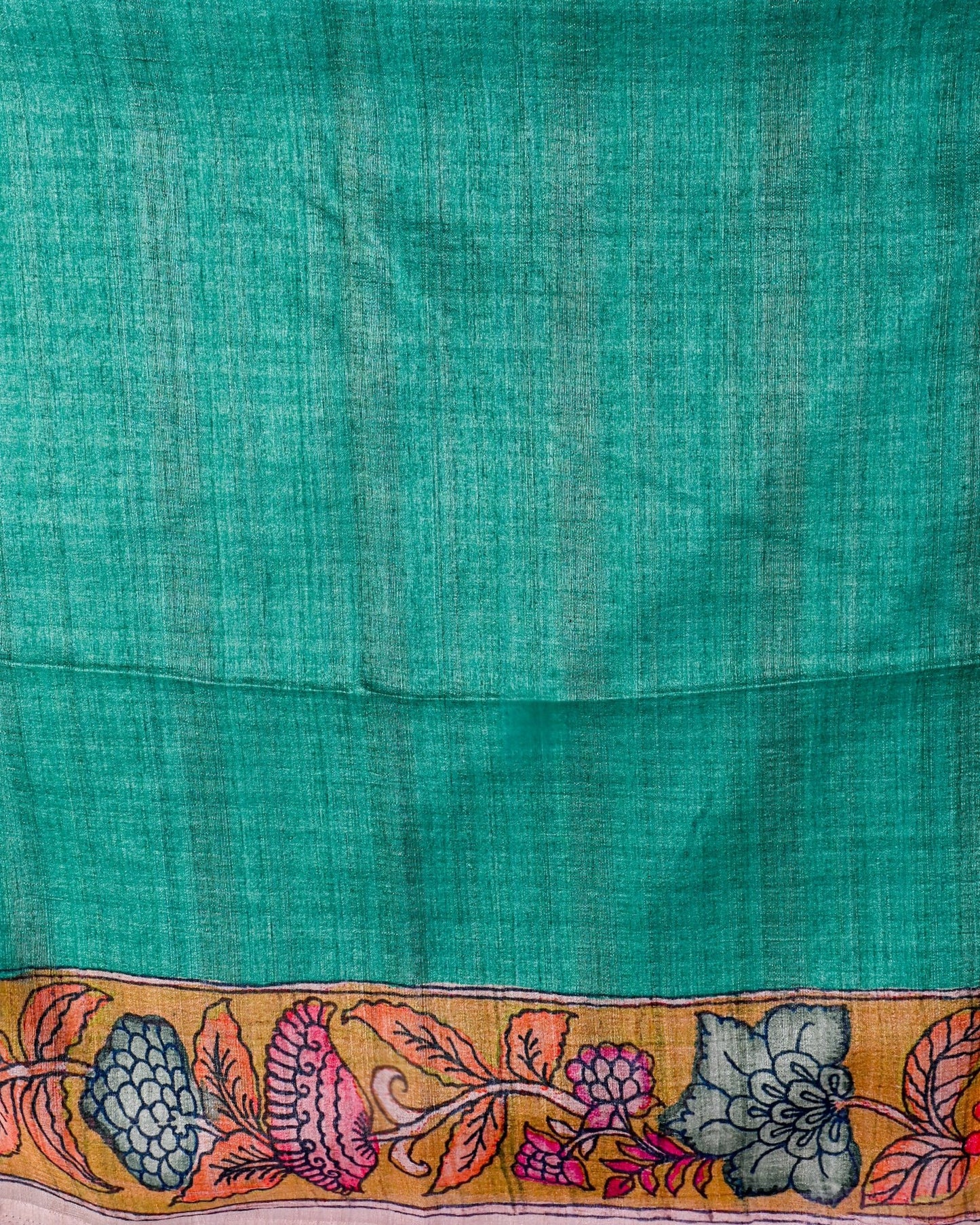 Dupion Multicolour Printed Saree - Shop Vastram
