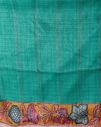 Dupion Multicolour Printed Saree - Shop Vastram