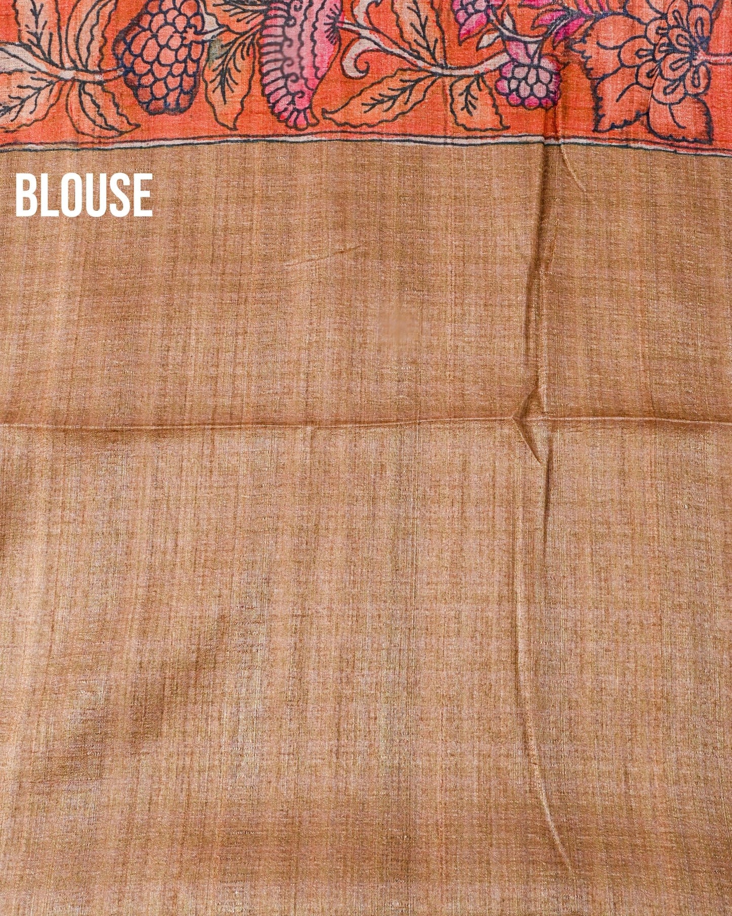 Dupion Multicolour Printed Saree - Shop Vastram