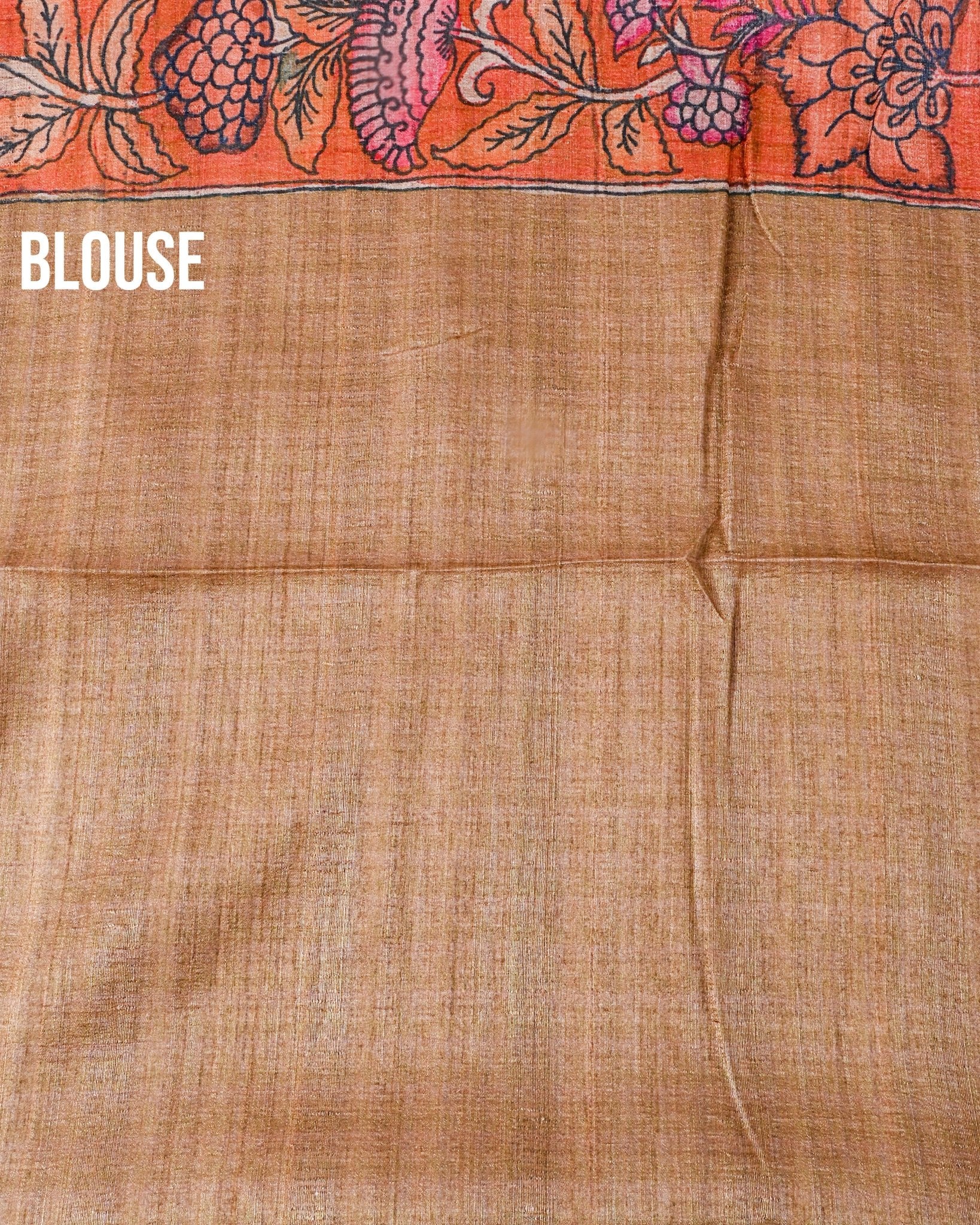 Dupion Multicolour Printed Saree - Shop Vastram