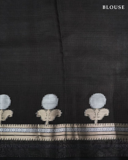 Earthy Color Silk Kota Saree - Shop Vastram