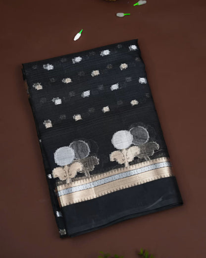 Earthy Color Silk Kota Saree - Shop Vastram
