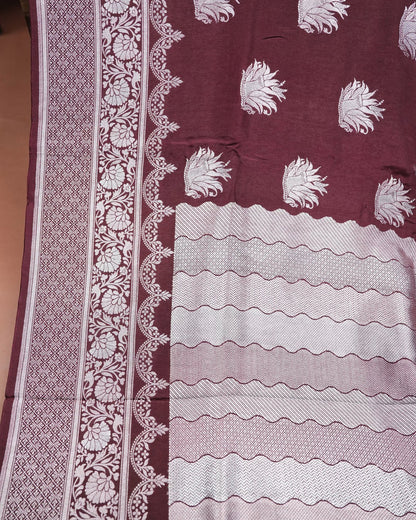 Earthy Color Silk Saree - Shop Vastram