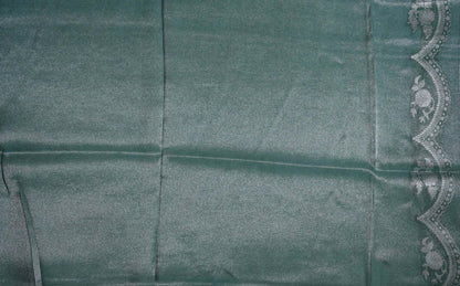 Ferozi Banarasi Tissue Saree - Shop Vastram