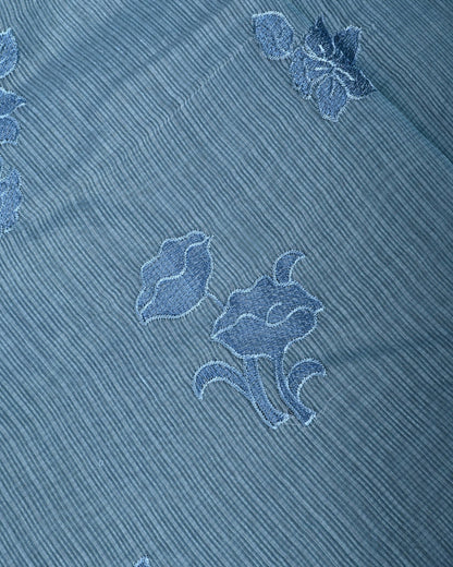 Ferozi Color Silk Kota Saree - Shop Vastram