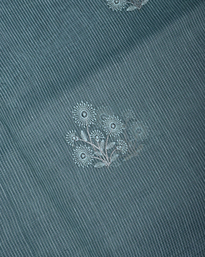 Ferozi Color Silk Kota Saree - Shop Vastram