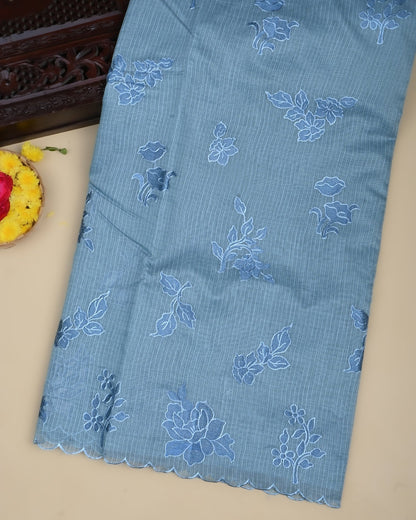 Ferozi Color Silk Kota Saree - Shop Vastram